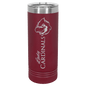 Polar Camel 22 oz. Maroon Skinny Tumbler with Slider Lid (Sold by Case of 24)