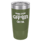 Polar Camel 20 oz. Olive Green Vacuum Insulated Ringneck Tumbler with Clear Lid (Sold by Case of 24)