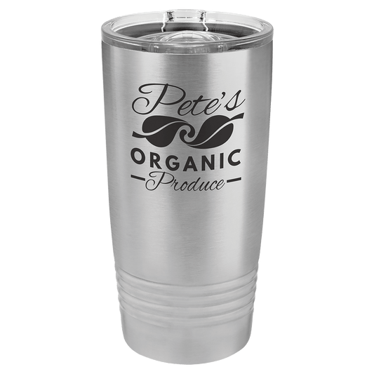 Polar Camel 20 oz. Stainless Steel Insulated Ringneck Tumbler with Slider Lid (Sold by Case of 24)