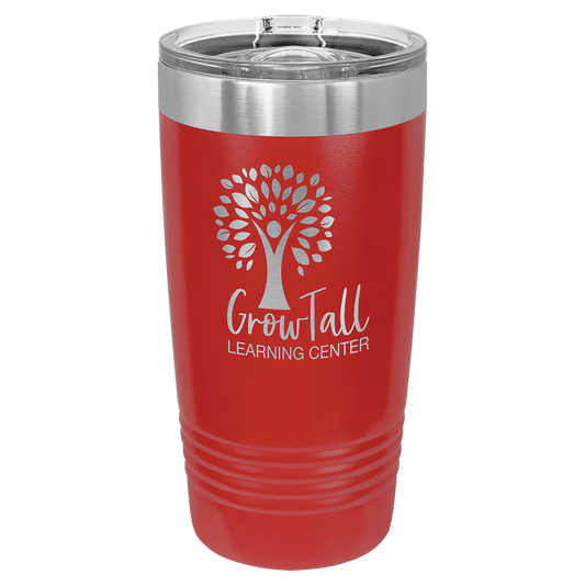 Polar Camel 20 oz. Red Insulated Ringneck Tumbler with Slider Lid (Sold by Case of 24)