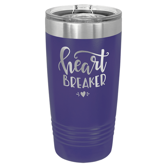 Polar Camel 20 oz. Purple Insulated Ringneck Tumbler with Slider Lid (Sold by Case of 24)