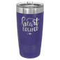 Polar Camel 20 oz. Purple Insulated Ringneck Tumbler with Slider Lid (Sold by Case of 24)