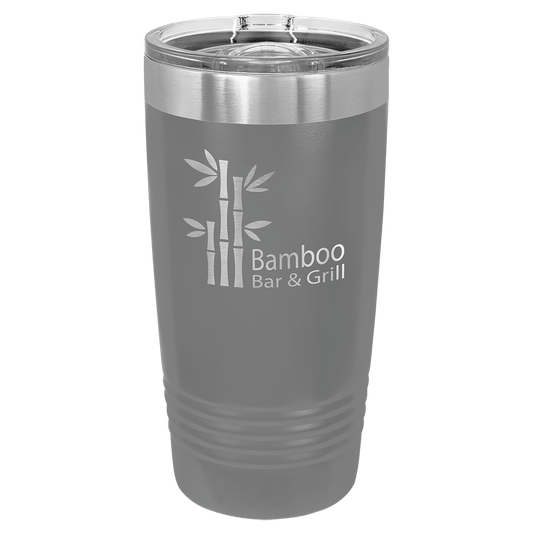 Polar Camel 20 oz. Dark Gray Insulated Ringneck Tumbler with Slider Lid (Sold by Case of 24)