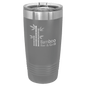 Polar Camel 20 oz. Dark Gray Insulated Ringneck Tumbler with Slider Lid (Sold by Case of 24)
