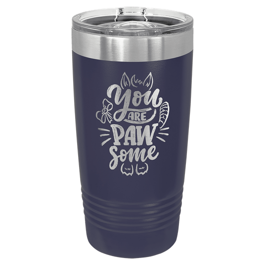 Polar Camel 20 oz. Navy Blue Insulated Ringneck Tumbler with Slider Lid (Sold by Case of 24)