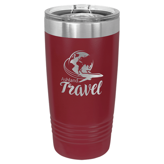 Polar Camel 20 oz. Maroon Insulated Ringneck Tumbler with Slider Lid (Sold by Case of 24)