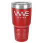 Polar Camel 30 oz. Red Vacuum Insulated Ringneck Tumbler with Clear Lid (Sold by Case of 24)