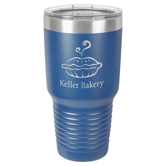Polar Camel 30 oz. Royal Blue Vacuum Insulated Ringneck Tumbler with Clear  Lid (Sold Individually - Limited Quantities)