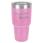 Polar Camel 30 oz. Light Purple Vacuum Insulated Ringneck Tumbler with Clear Lid (Sold by Case of 24)