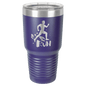 Polar Camel 30 oz. Purple Vacuum Insulated Ringneck Tumbler with Clear Lid (Sold Individually - Limited Quantities)