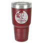 Polar Camel 30 oz. Maroon Vacuum Insulated Ringneck Tumbler with Clear Lid (Sold by Case of 24)