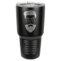 Polar Camel 30 oz. Black Insulated Ringneck Tumbler with Slider Lid, no Silver Ring (Sold by Case of 24)