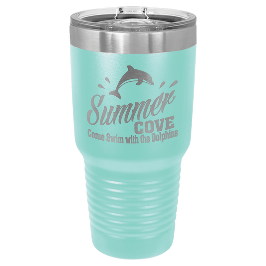 Polar Camel 30 oz. Teal Insulated Ringneck Tumbler with Slider Lid (Sold by Case of 24)