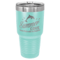 Polar Camel 30 oz. Teal Insulated Ringneck Tumbler with Slider Lid (Sold by Case of 24)