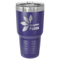 Polar Camel 30 oz. Purple Insulated Ringneck Tumbler with Slider Lid (Sold by Case of 24)