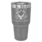 Polar Camel 30 oz. Dark Gray Insulated Ringneck Tumbler with Slider Lid (Sold by Case of 24)