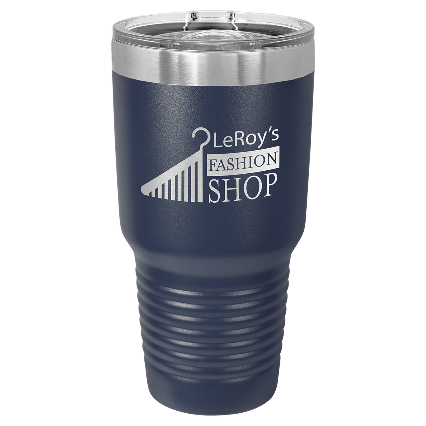 Polar Camel 30 oz. Navy Blue Insulated Ringneck Tumbler with Slider Lid (Sold by Case of 24)