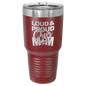 Polar Camel 30 oz. Maroon Insulated Ringneck Tumbler with Slider Lid (Sold by Case of 24)