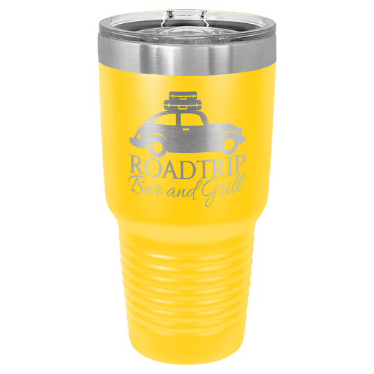 Polar Camel 30 oz. Yellow Insulated Ringneck Tumbler with Slider Lid (Sold by Case of 24)