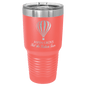 Polar Camel 30 oz. Coral Insulated Ringneck Tumbler with Slider Lid (Sold by Case of 24)