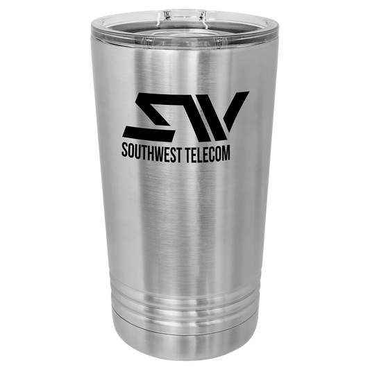 Polar Camel Stainless Steel 16 oz. Pint with Slider Lid (Sold by Case of 24)