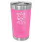 Polar Camel Pink 16 oz. Pint with Slider Lid                               the (Sold by Case of 24)