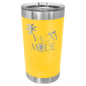 Polar Camel Yellow 16 oz. Pint with Slider Lid (Sold by Case of 24)