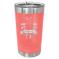 Polar Camel Coral 16 oz. Pint with Slider Lid (Sold by Case of 24)