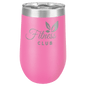 Polar Camel 16 oz. Pink Vacuum Insulated Stemless Tumbler with Lid (Sold by Case of 24)