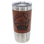 Polar Camel 20 oz. Football Tumbler with Slider Lid (Sold by Case of 24)