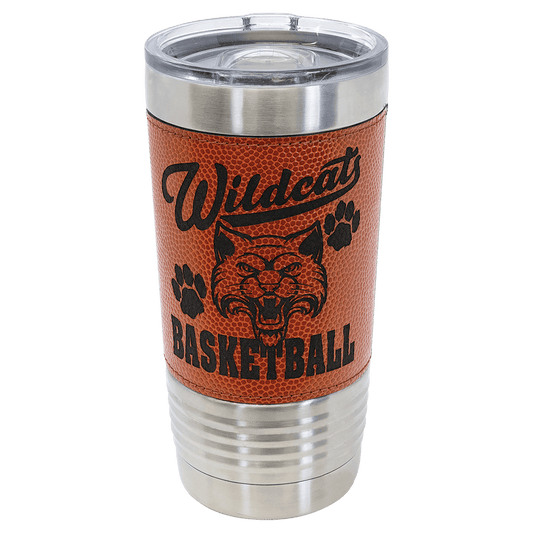Polar Camel 20 oz. Basketball Tumbler with Slider Lid (Sold by Case of 24)