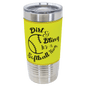 Polar Camel 20 oz. Softball Leather Tumbler with Slider Lid (Sold by Case of 24)