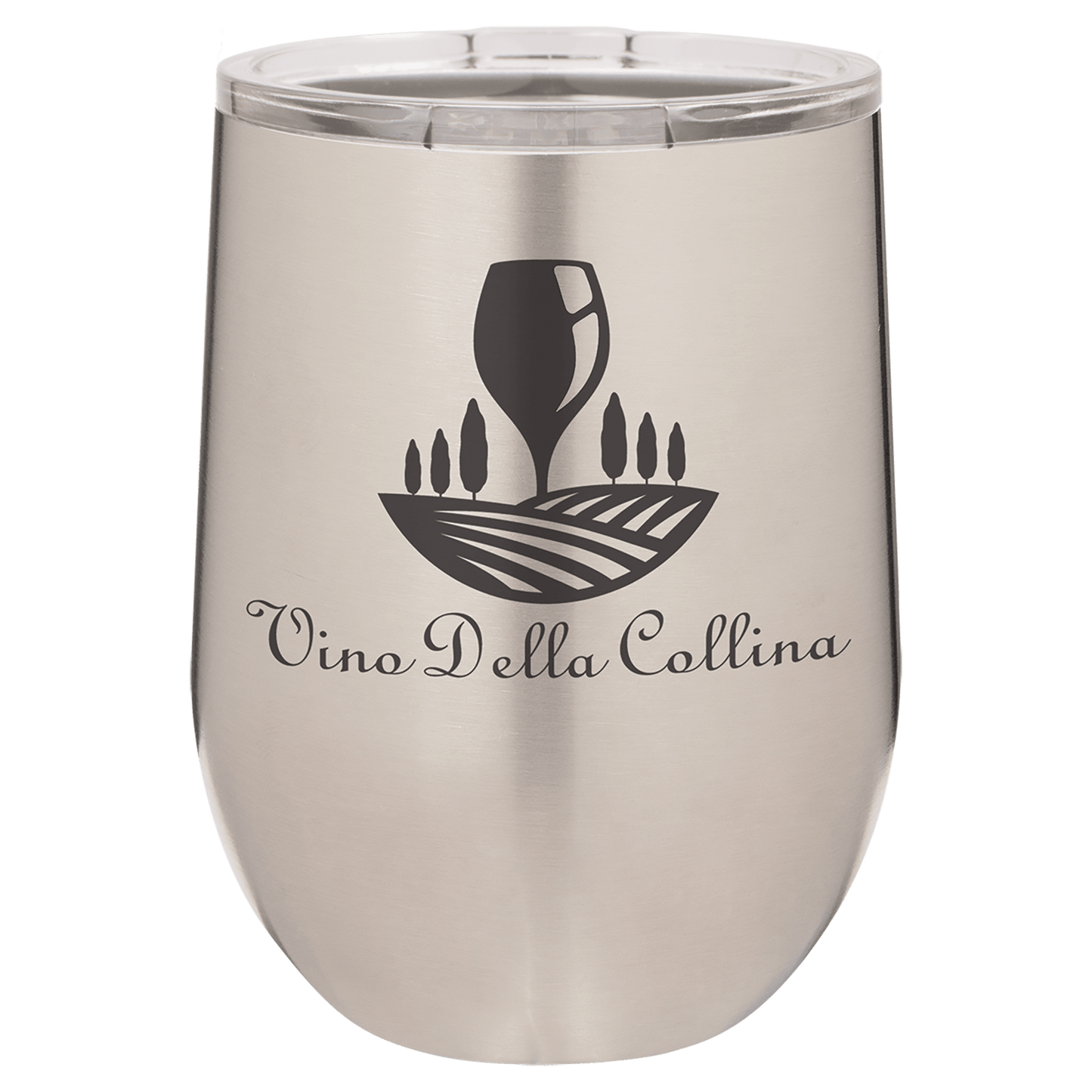 Polar Camel 12 oz. Stainless Steel Vacuum Insulated Stemless Wine Tumbler with Lid (Sold by Case of 24)