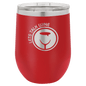 Polar Camel 12 oz. Red Vacuum Insulated Stemless Tumbler with Lid (Sold by Case of 24)