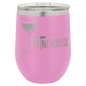 Polar Camel 12 oz. Light Purple Vacuum Insulated Stemless Wine Tumbler with Lid (Sold by Case of 24)