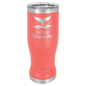 Coral 14 oz. Polar Camel Pilsner with Clear Lid (Sold by Case of 24)