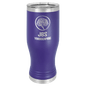 Polar Camel Purple 20 oz. Pilsner with Clear Lid (Sold by Case of 24)