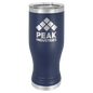 Polar Camel Navy Blue 20 oz. Pilsner with Clear Lid (Sold by Case of 24)
