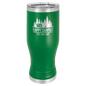 Polar Camel Green 20 oz. Pilsner with Clear Lid (Sold by Case of 24)