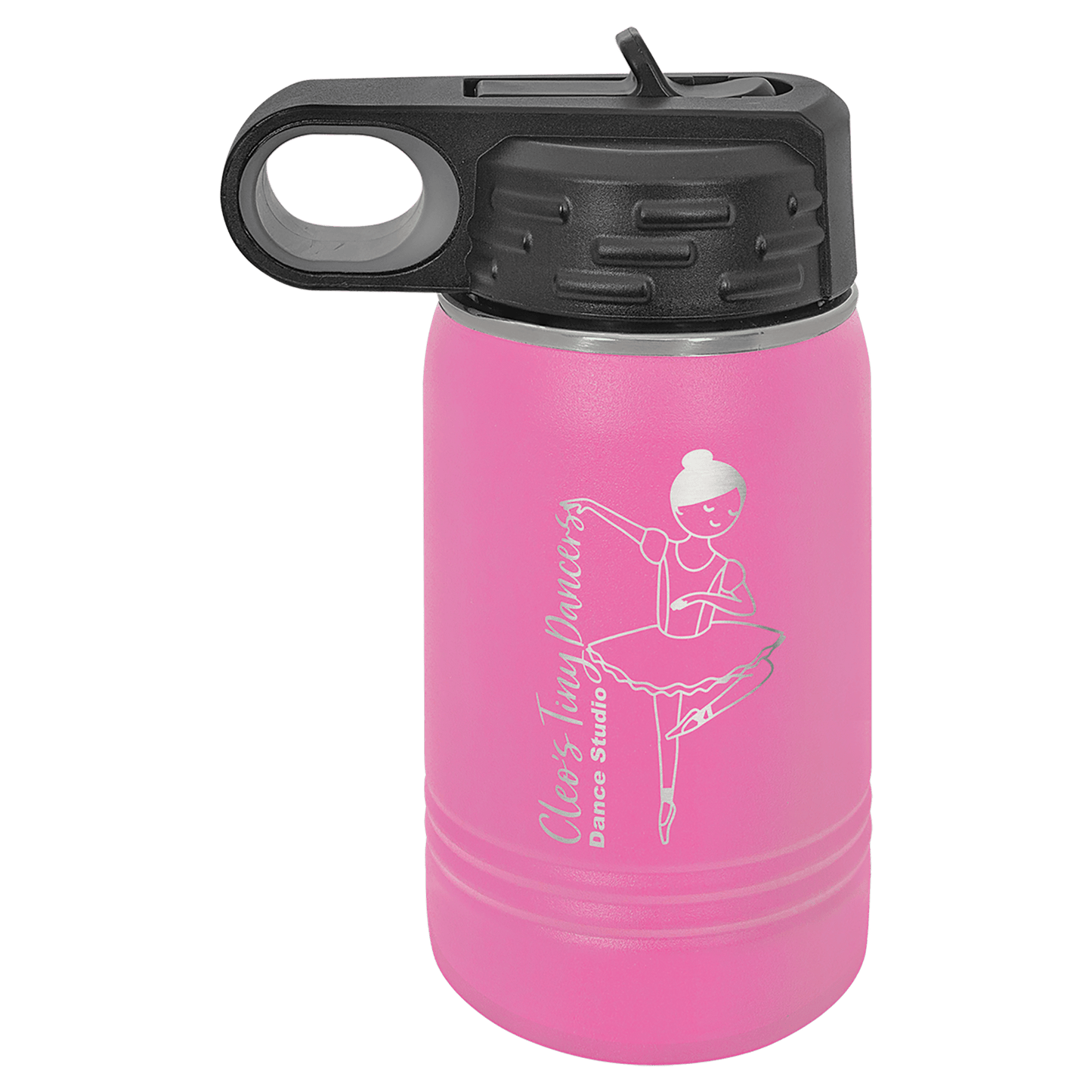 Polar Camel 12 oz. Pink Water Bottle (Sold by Case of 24)