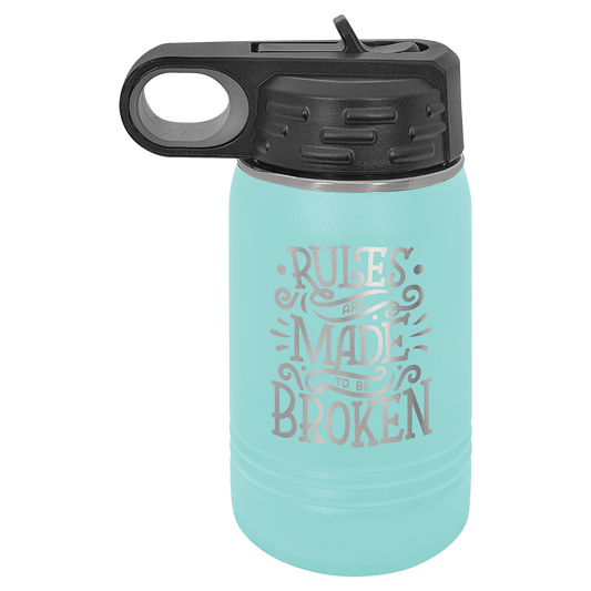 Polar Camel 12 oz. Teal Water Bottle (Sold by Case of 24)