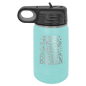 Polar Camel 12 oz. Teal Water Bottle (Sold by Case of 24)