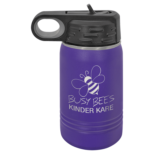 Polar Camel 12 oz. Purple Water Bottle (Sold by Case of 24)