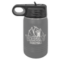 Polar Camel 12 oz. Gray Water Bottle (Sold by Case of 24)