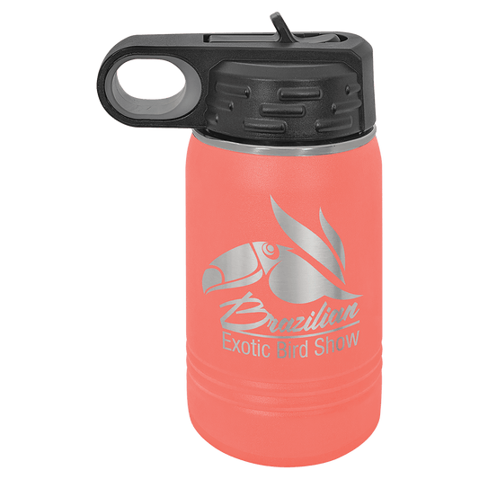 Polar Camel 12 oz. Coral Water Bottle (Sold by Case of 24)
