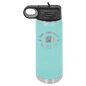 Polar Camel 20 oz. Teal Water Bottle (Sold by Case of 24)
