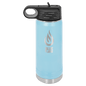 Polar Camel 20 oz. Light Blue  Water Bottle (Sold by Case of 24)