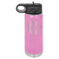Polar Camel 20 oz. Light Purple Water Bottle (Sold by Case of 24)