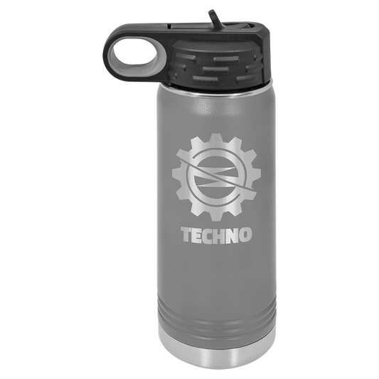 Polar Camel 20 oz. Dark Gray Water Bottle (Sold by Case of 24)
