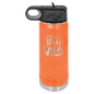 Polar Camel 20 oz. Orange Water Bottle (Sold by Case of 24)